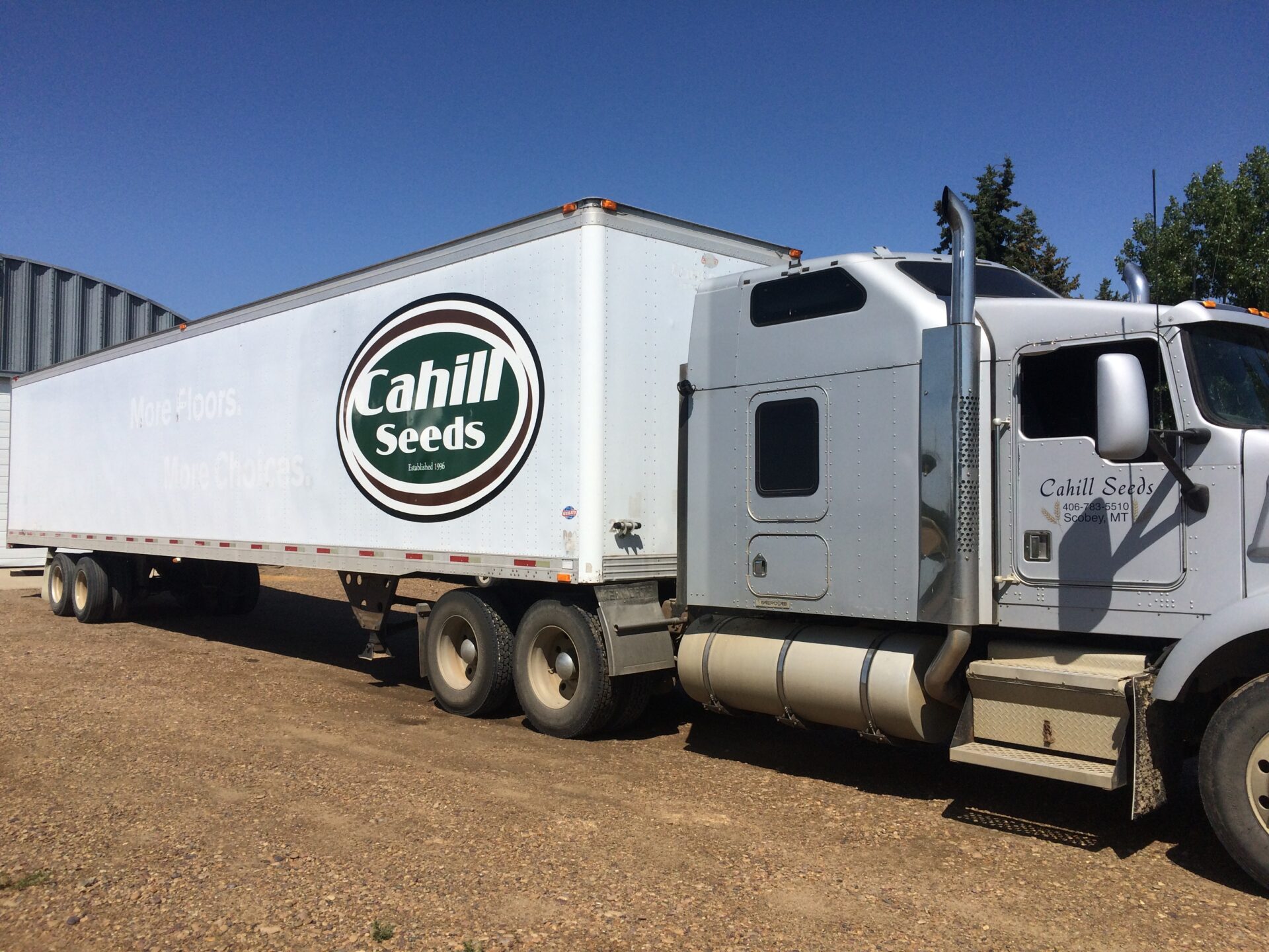 Cahill Seeds Semi Truck